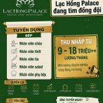 Lạc Hồng Palace Tuyển Dụng Tháng 5+6/2026